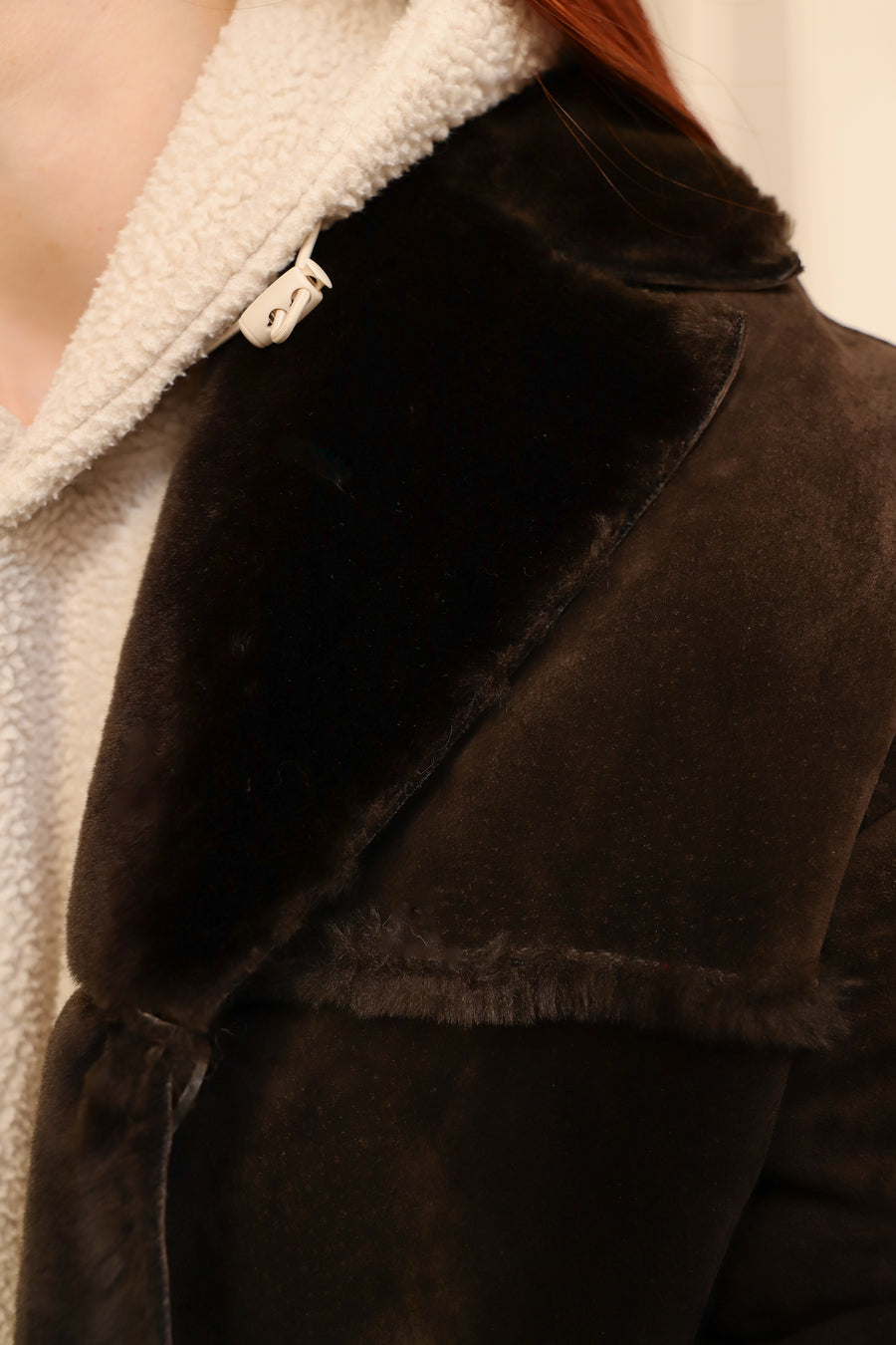 Manteau Cuir / Sherpa