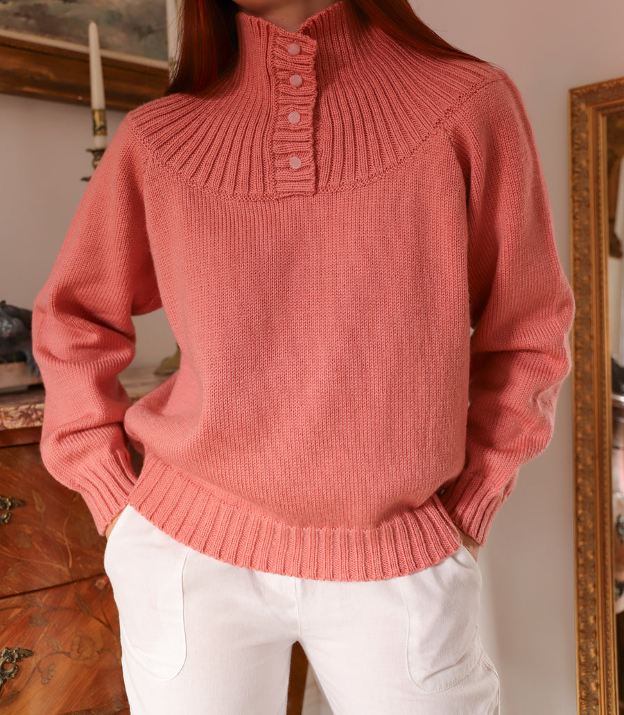 Pullover vieux rose