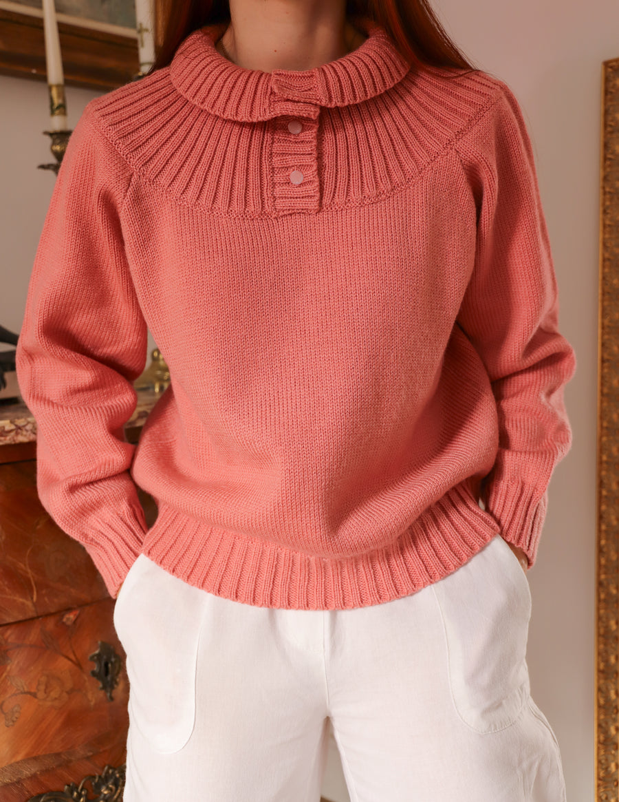 Pullover vieux rose