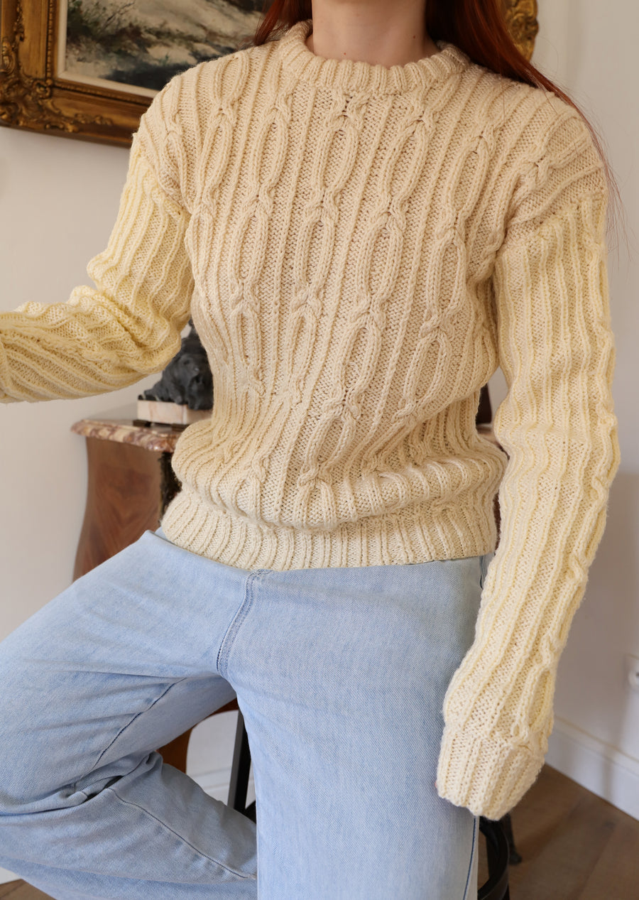 Pullover irlandais