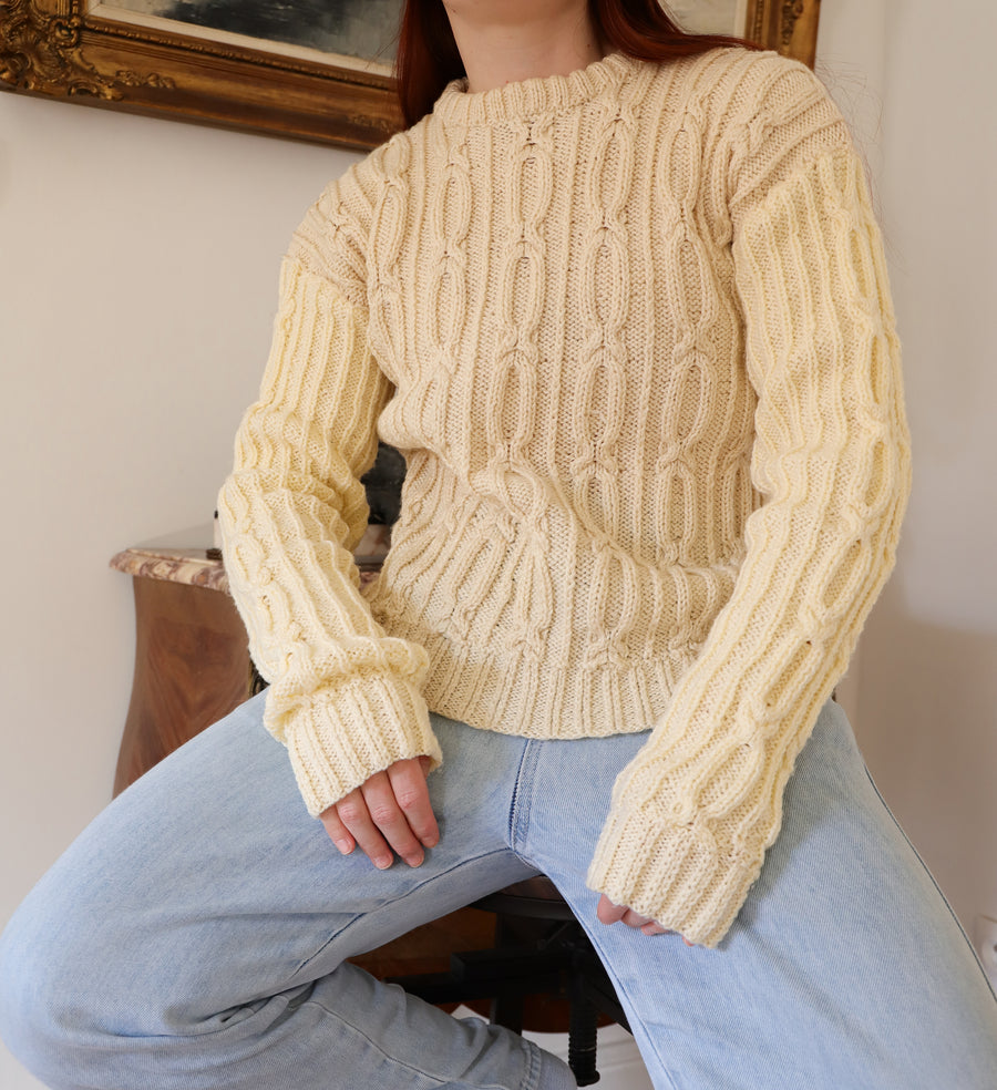 Pullover irlandais
