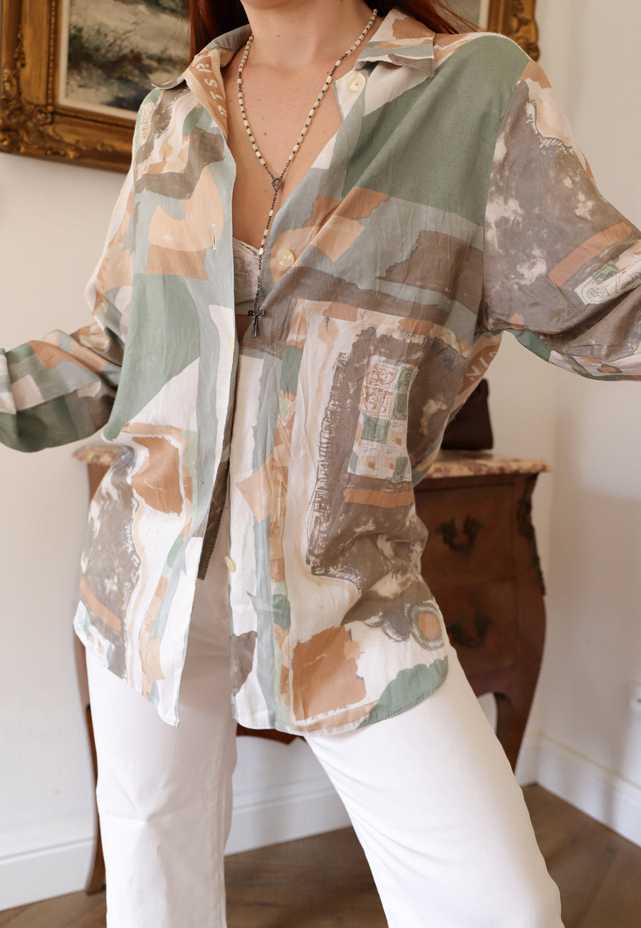 Chemise 80's