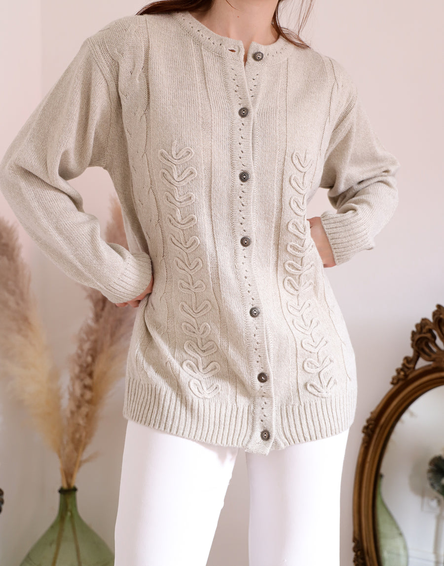 Cardigan gris