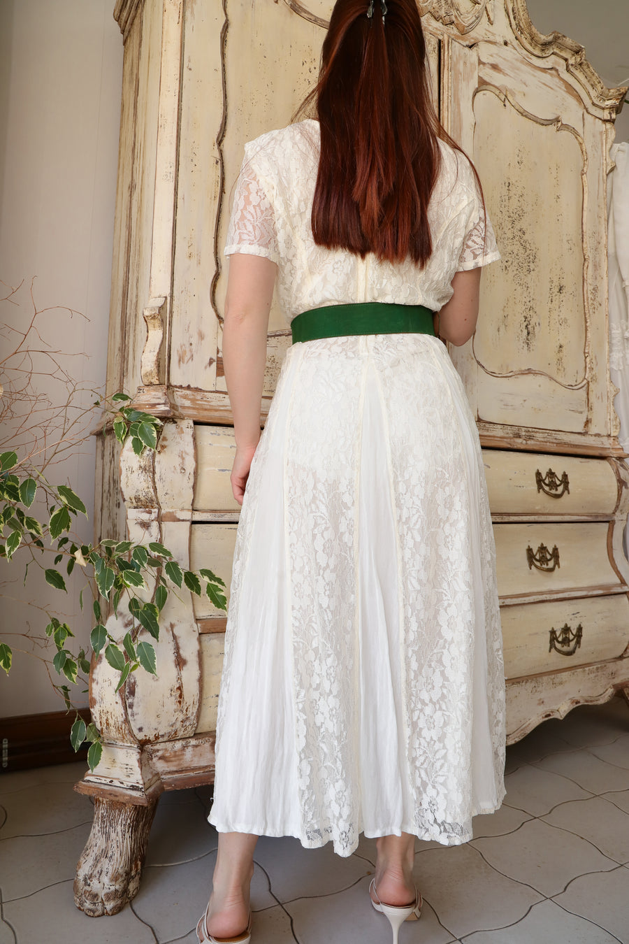 Robe dentelle