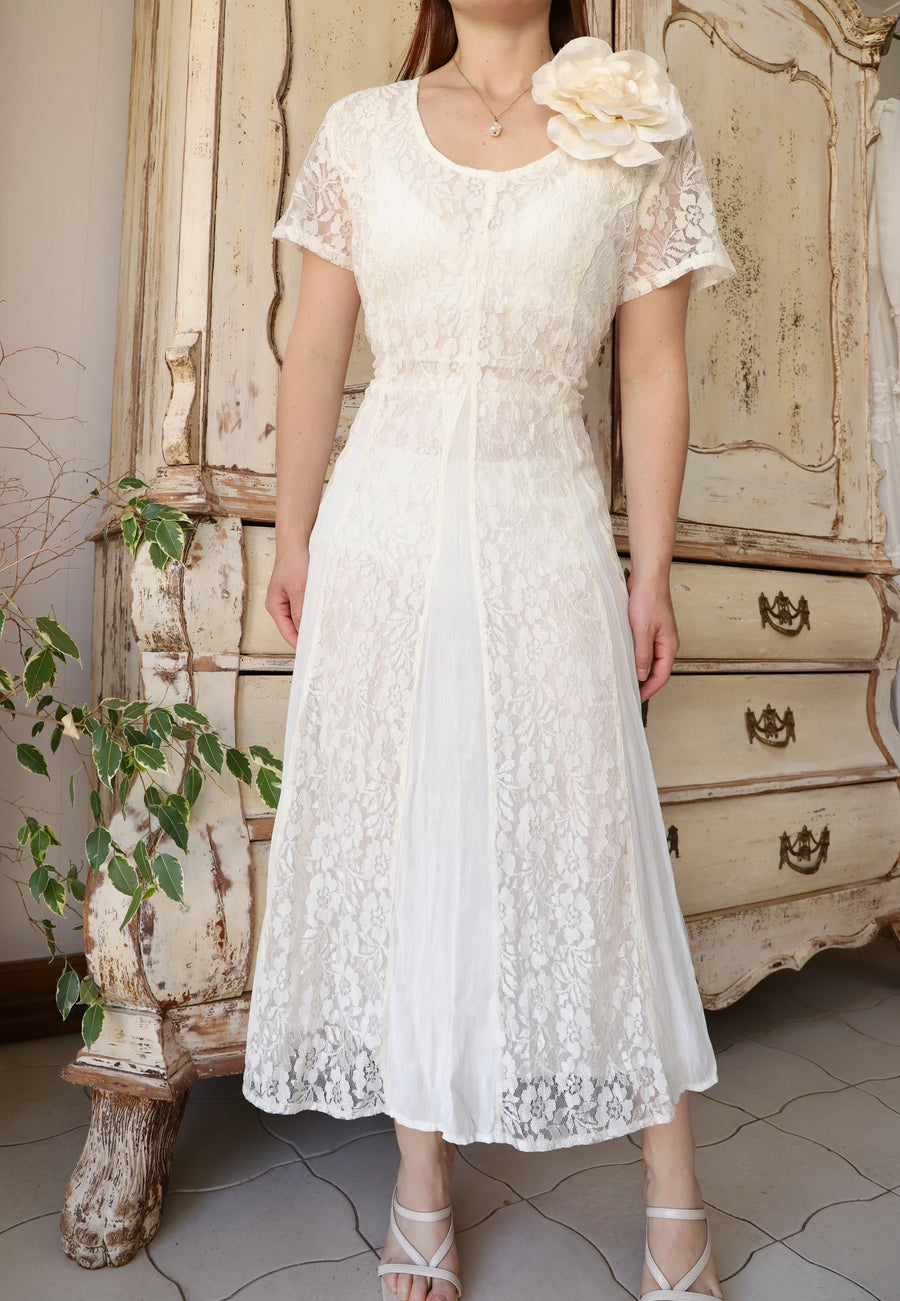 Robe dentelle