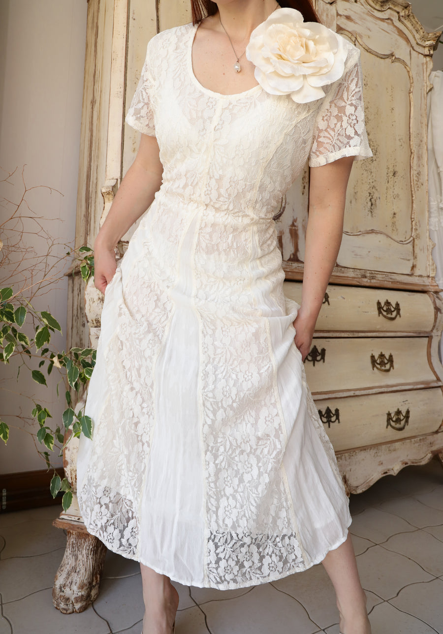 Robe dentelle