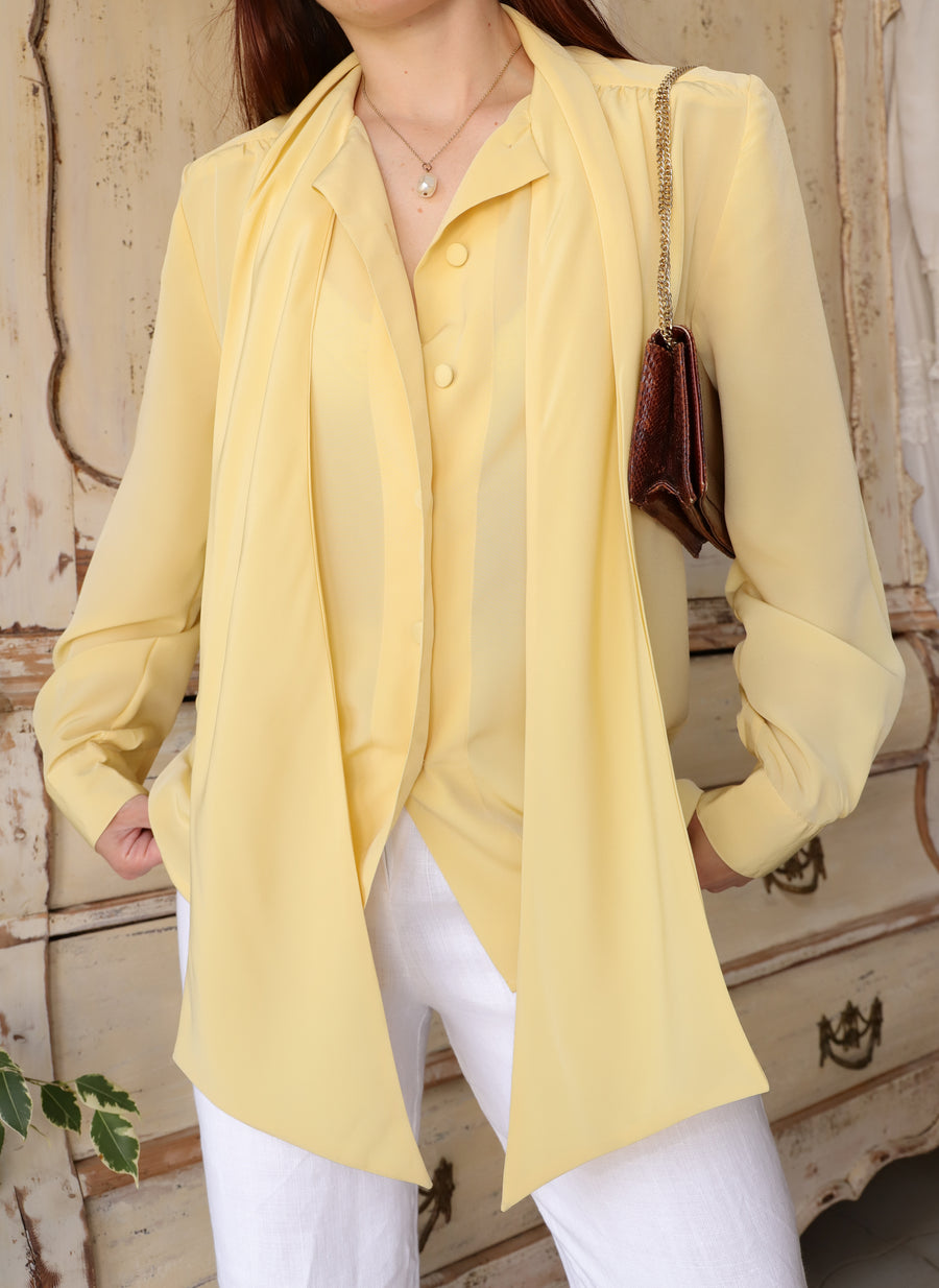 70's Blouse lavallière