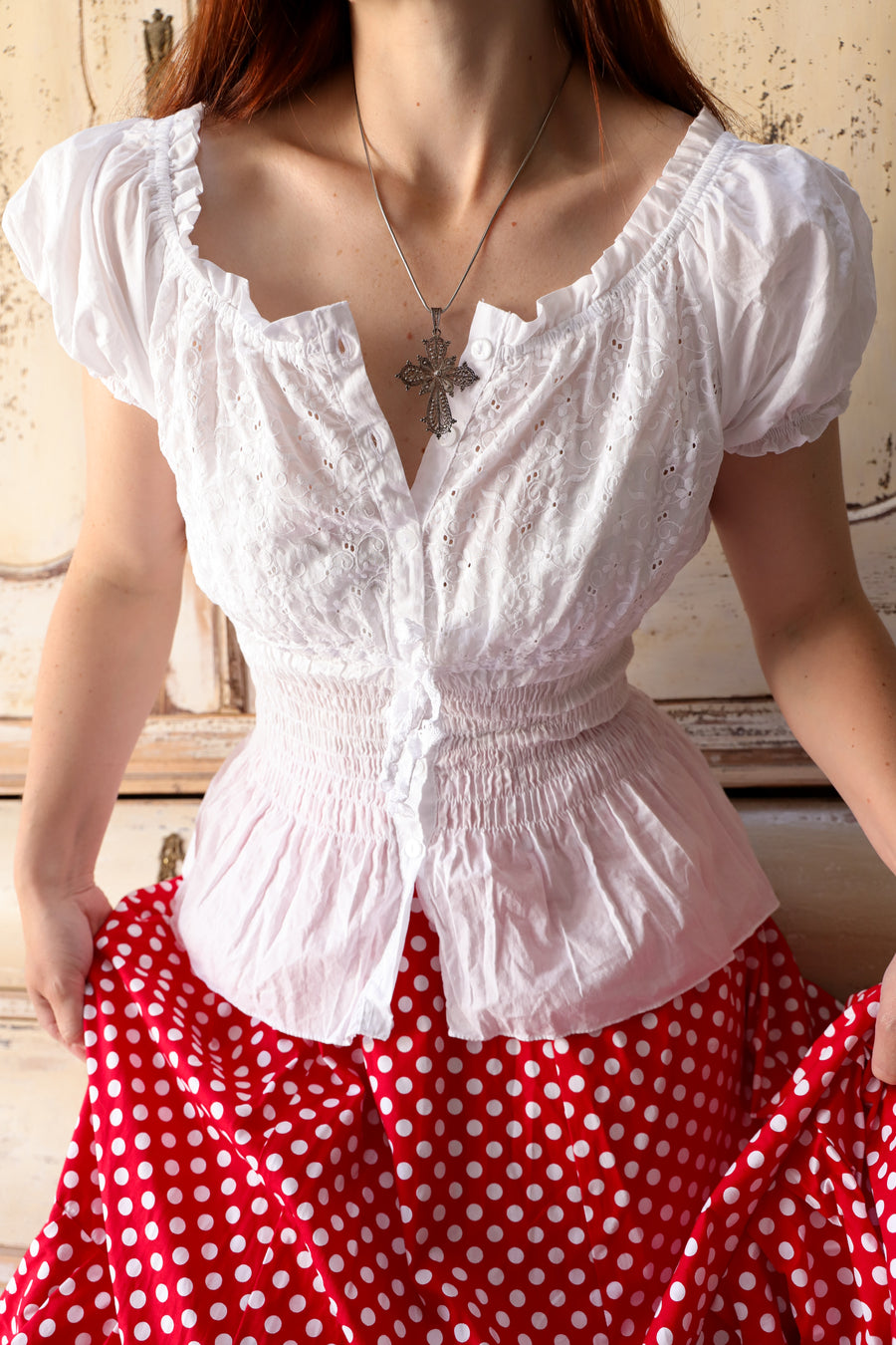 Milkmaid Top