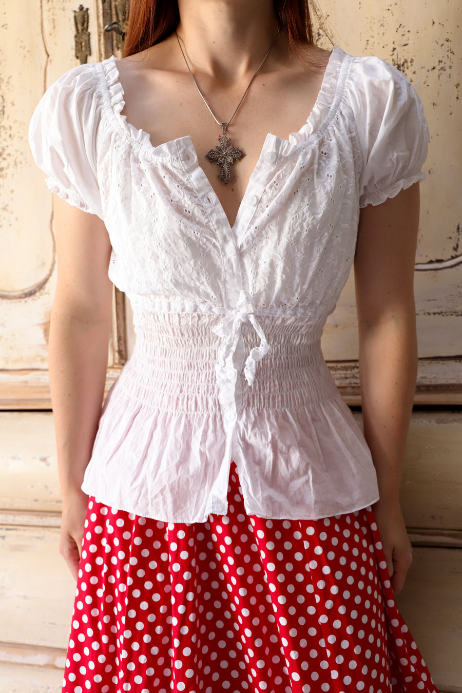 Milkmaid Top