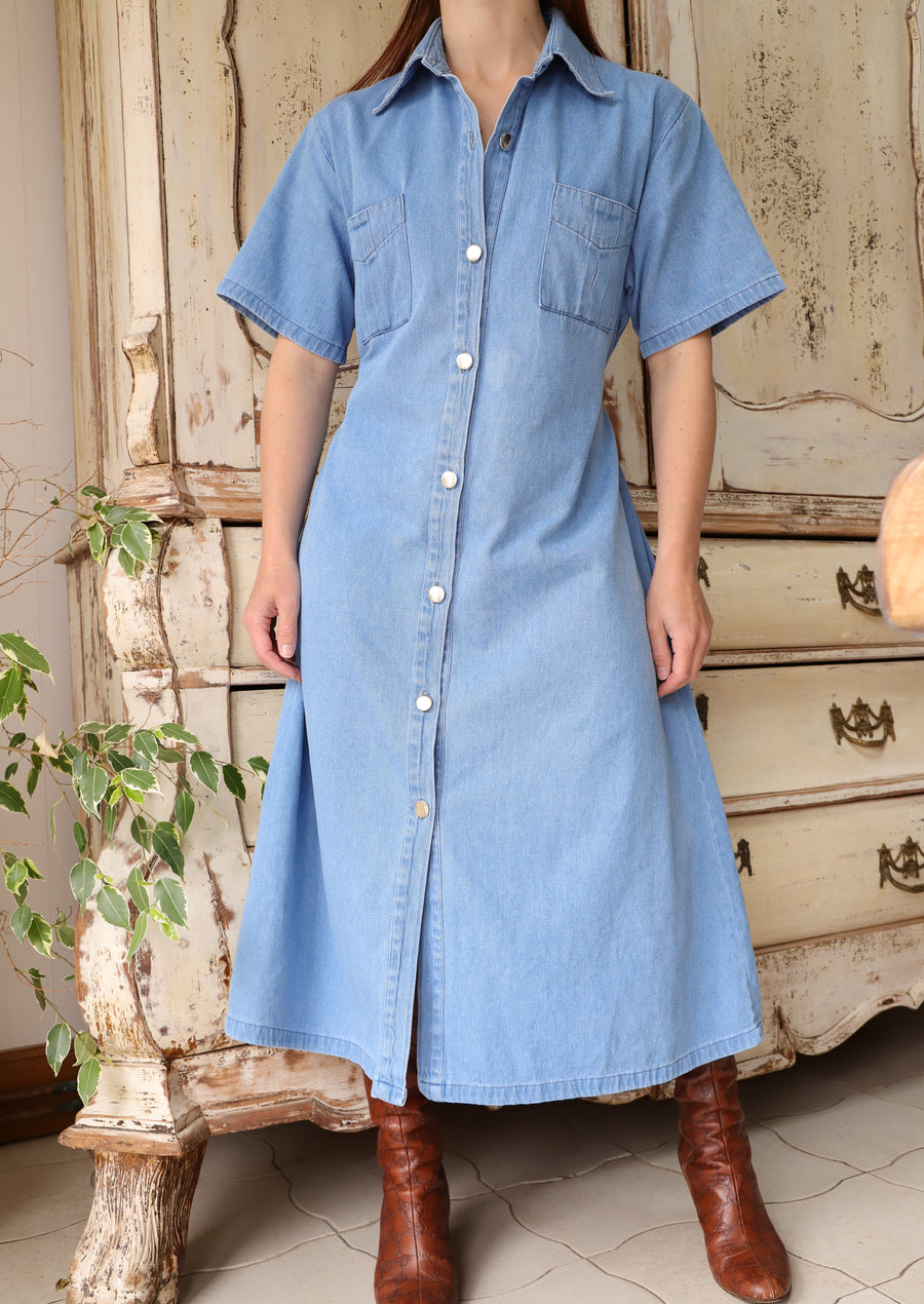 Robe denim