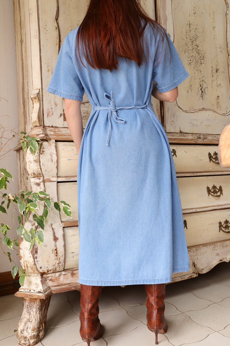 Robe denim