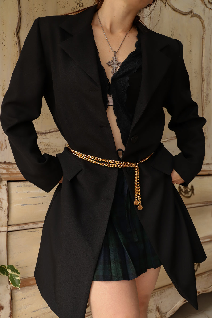 Veste blazer longue