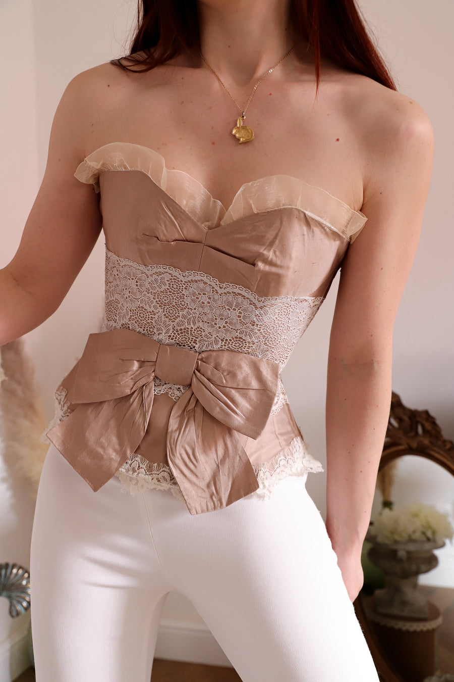 Corset 100% Soie