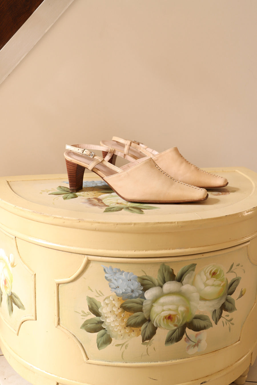 90's Sandales cuir