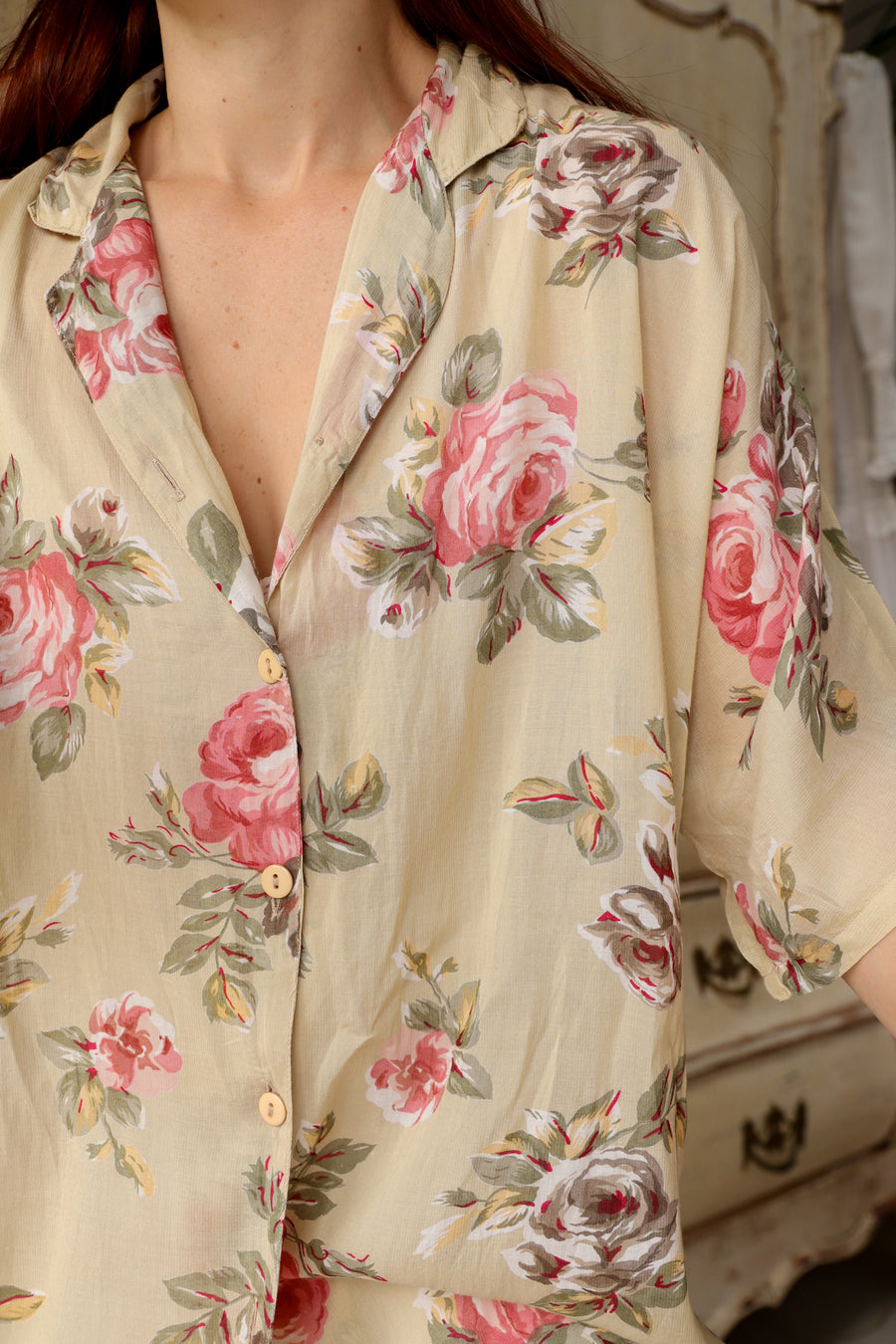 80's Chemise longue