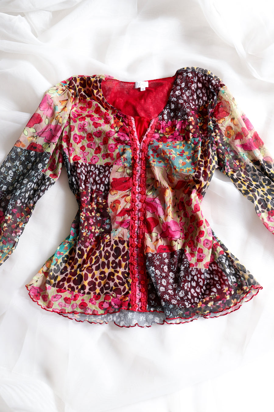 Top Y2K patchwork