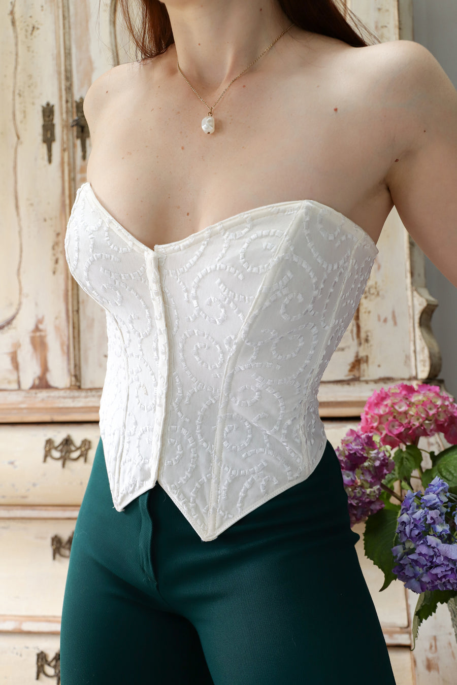 Corset ancien Français