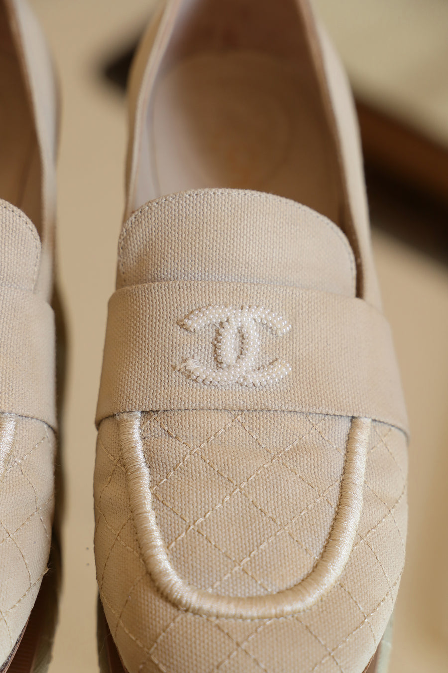 CHANEL moccasins