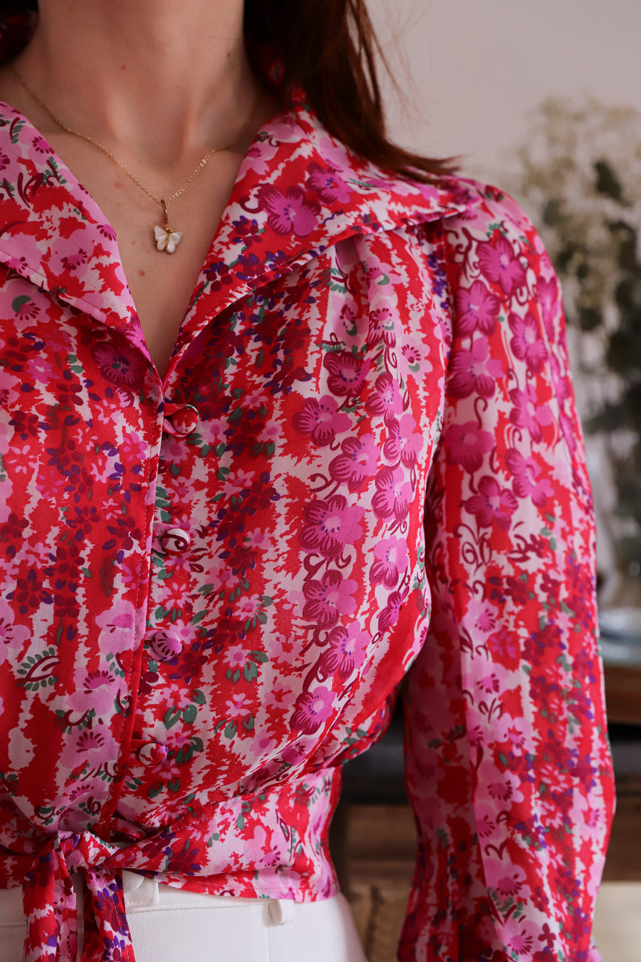 Vintage Handmade Blouse